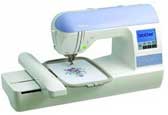 Brother PE770 Embroidery Machine with USB Memory-Stick Compatibility